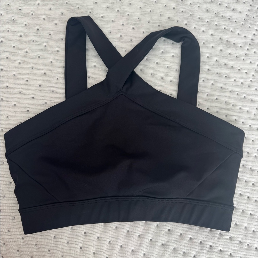Heroine Sport Black Sports Bra | [S] Sleek High Performance Activewear